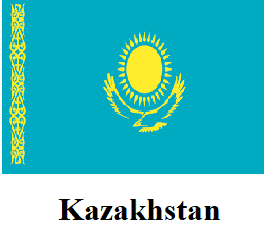 Kazakhstan flag